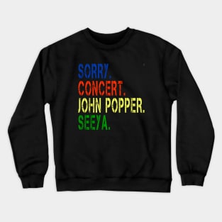 John Popper Music D31 Crewneck Sweatshirt